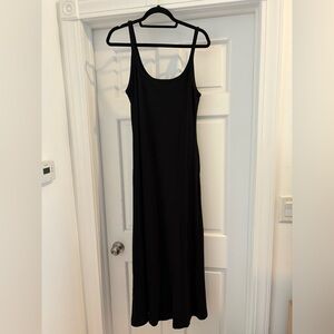 Casual Black Sleeveless Dress
